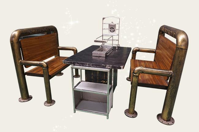 自動翻轉(zhuǎn)燒烤機(jī)