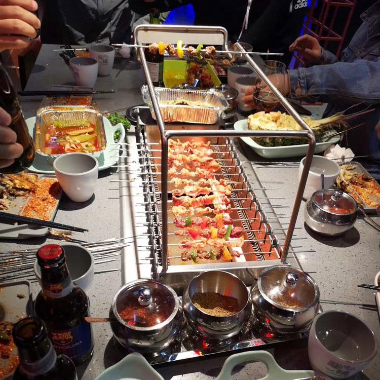 為啥我極力推薦你使用全自動翻轉燒烤機烤串？