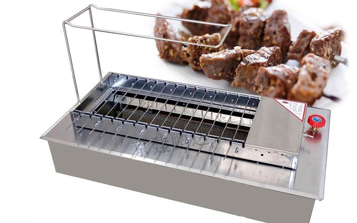 開燒烤店采購燃?xì)鉄o煙燒烤爐優(yōu)點(diǎn)和注意事項